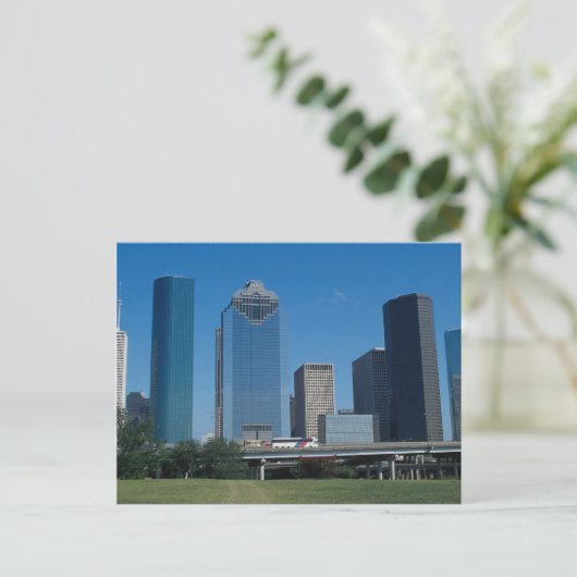 Houston skyline, Texas, VS Briefkaart (Staand voorkant)