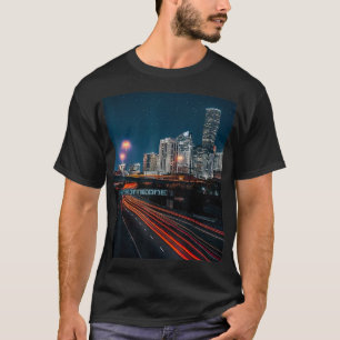 Houston Skyline - Wees iemand in de buurt  T-shirt