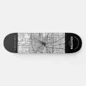 Houston Stadsplattegrond Skateboard (Horizontaal)
