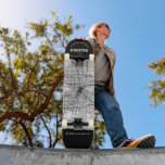 Houston Stadsplattegrond Skateboard<br><div class="desc">Een unieke kaart van de prachtige stad Houston,  Texas. Dit skateboard heeft een plattegrond van de stad met een zwarte rand aan de boven- en onderkant. Een leuke manier om de stad waar je van houdt en woont te vertegenwoordigen!</div>
