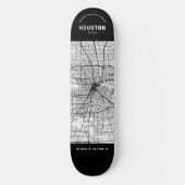 Houston Stadsplattegrond Skateboard (Voorkant)