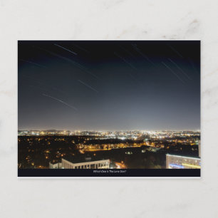 Houston Star Trails Briefkaart