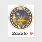 Houston Sticker (Vel)