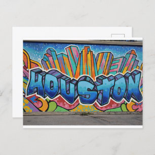 Houston Street Art Briefkaart