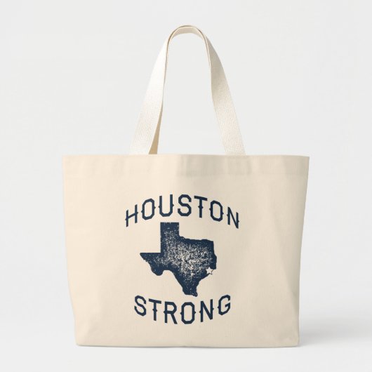 Houston Strong - Harvey Flood Relief Grote Tote Bag (Voorkant)