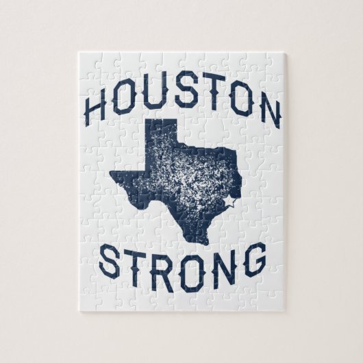 Houston Strong - Harvey Flood Relief Legpuzzel (Verticaal)
