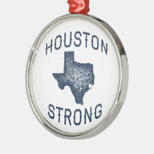 Houston Strong - Harvey Metalen Ornament (Links)