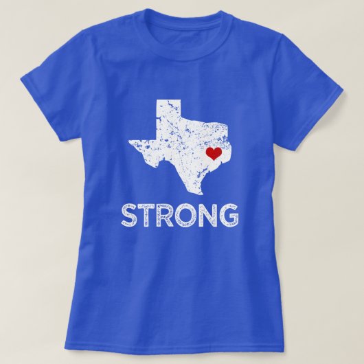 Houston Strong, orkaan Harvey gezegde vrouwen T-shirt (Design voorkant)