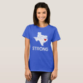 Houston Strong, orkaan Harvey gezegde vrouwen T-shirt (Voorkant volledig)