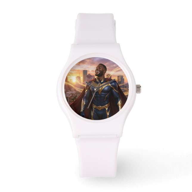 HOUSTON - SUPERHELD HORLOGE (Voorkant)