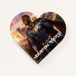 HOUSTON - SUPERHERO NOTITIEBOEK