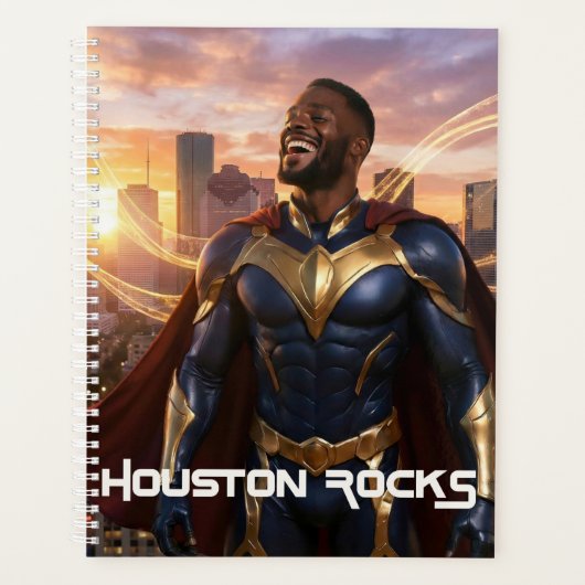 HOUSTON - SUPERHERO PLANNER (Voorkant)