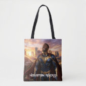 HOUSTON - SUPERHERO TOTE BAG (Voorkant)