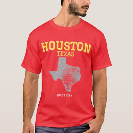 Houston T-shirt  (Voorkant)