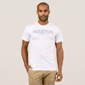 Houston Tegel, Blue Tegel, Houston T-shirt (Voorkant volledig)