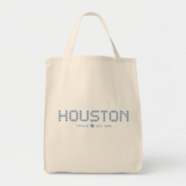 Houston Tegel, Blue Tegel, Houston Tote Bag