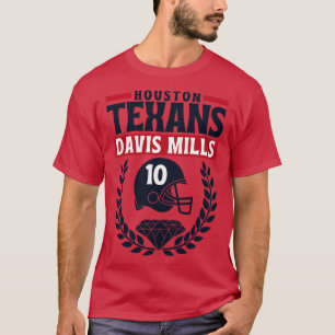 Houston Texans Davis Mills 10 Amerikaans T-shirt
