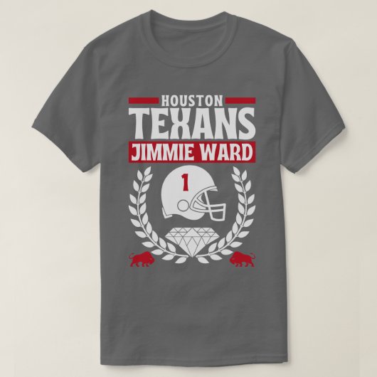 Houston Texans Jimmie Ward 1 editie T-shirt (Design voorkant)