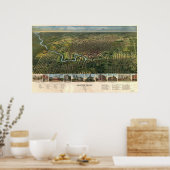 Houston, Texas 1891 Poster (Keuken)