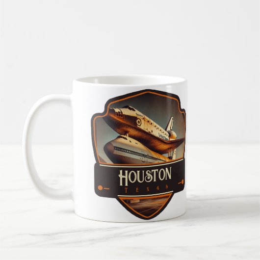 Houston, Texas | Antiek Koffiemok (Links)