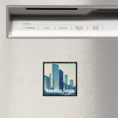 Houston Texas Architectuur (magneet) Magneet (Insitu (Vaatwasser))