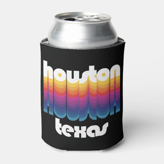 Houston, Texas Blikjeskoeler (Blikje Voorkant)