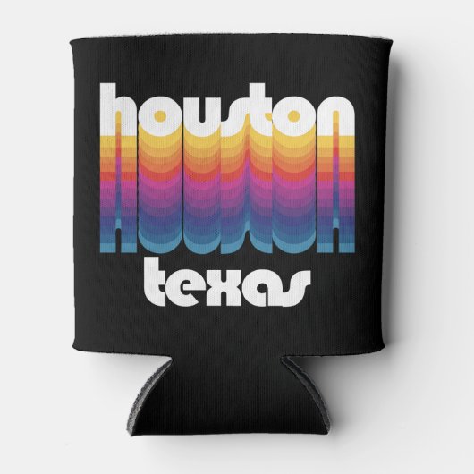 Houston, Texas Blikjeskoeler (Voorkant)