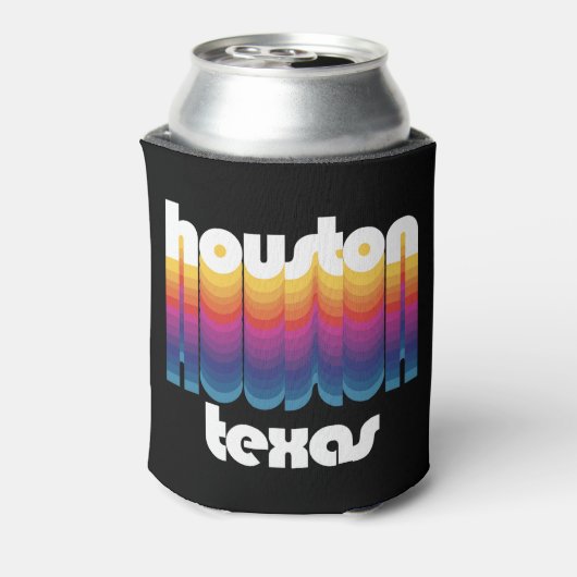 Houston, Texas Blikjeskoeler (Blikje Achterkant)