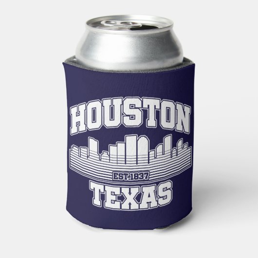 Houston, Texas Blikjeskoeler (Blikje Achterkant)