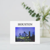 HOUSTON texas Briefkaart (Staand voorkant)