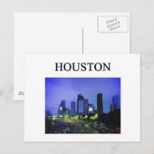HOUSTON texas Briefkaart (Voorkant / Achterkant)