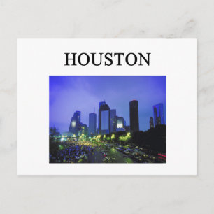 HOUSTON texas Briefkaart
