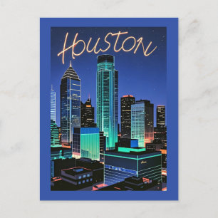 Houston Texas Briefkaart