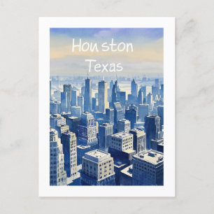 Houston Texas Briefkaart