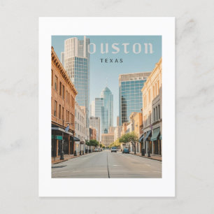 Houston Texas Briefkaart
