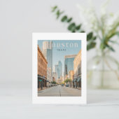 Houston Texas Briefkaart (Staand voorkant)