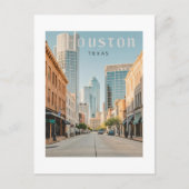 Houston Texas Briefkaart (Voorkant)