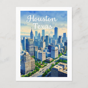 Houston Texas Briefkaart