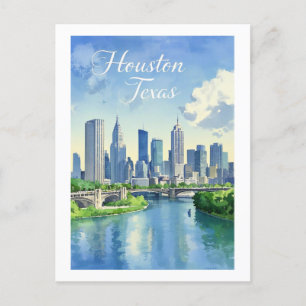 Houston Texas Briefkaart