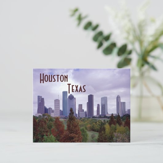 Houston Texas Briefkaart (Staand voorkant)