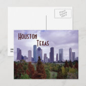 Houston Texas Briefkaart (Voorkant / Achterkant)