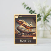 Houston, Texas |  Briefkaart (Staand voorkant)