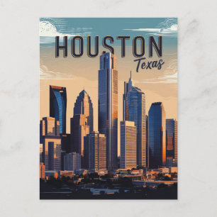 Houston Texas Briefkaart