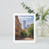 Houston Texas Briefkaart (Staand voorkant)