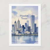 Houston Texas Briefkaart (Voorkant)