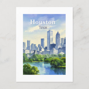 Houston Texas Briefkaart