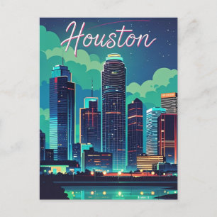 Houston Texas Briefkaart