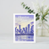 Houston Texas Briefkaart (Staand voorkant)