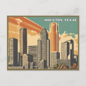 Houston, Texas Briefkaart (Voorkant)