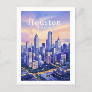 Houston Texas Briefkaart
